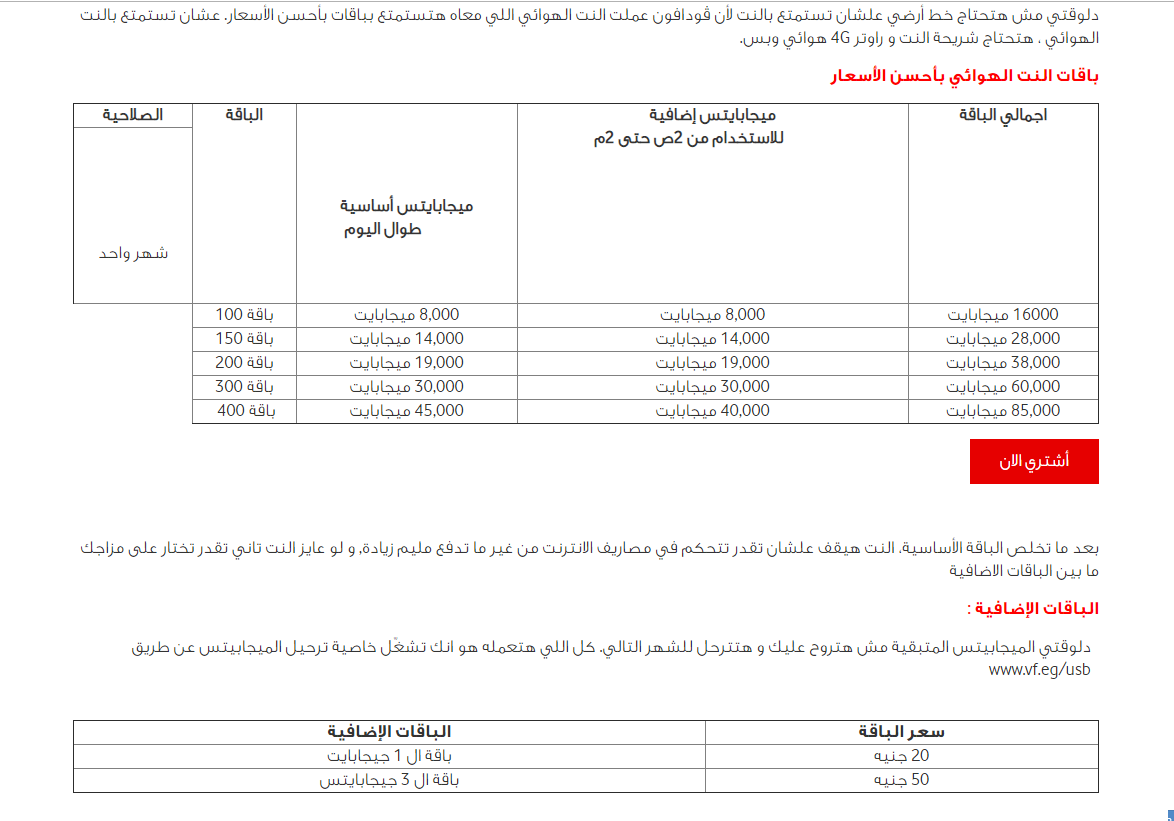 نت منزلي وي - اسعار انترنت المنزلي We 2893