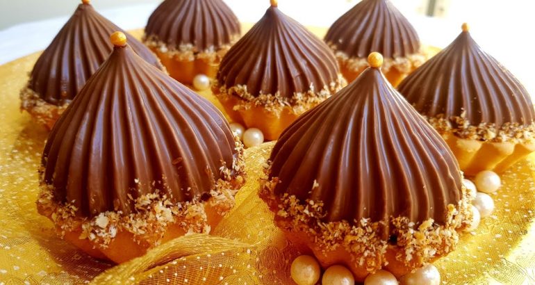 حلويات العيد 2021  حلوى القبه الملكيه بحشوه بسيطة و بنينه و شكل راقي و  رائع | ما روك طوندونس | Maroc Tendance